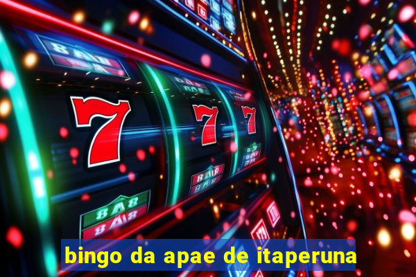 bingo da apae de itaperuna